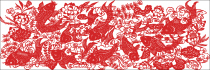 Cross-stitch electronic drawings 5528 paper-cut rich rich carp monochrome figure 821W * 273H XSD source file