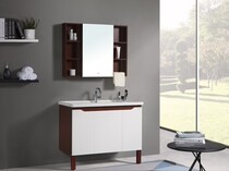 Jiumu floor bathroom cabinet A1218
