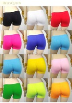 Belly Leather Dance Safety Pants Silk Light Cotton Dance Safety Pants Anti Walking Light Pants Dancing Underpants 12 Colors