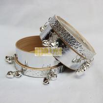 Yi cigarette box Metal ring bell cigarette box Yunnan Yi ethnic dance props middle-aged cigarette box hand box