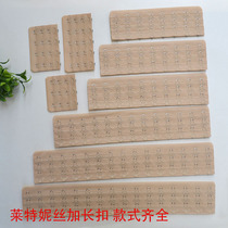 Leitney silk lengthened lingerie platoon button bra 15 16 buckle back for extended buckle stature manager skin black