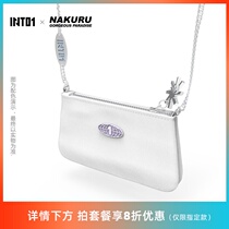 INTO1 Mahjong bag mini fashion womens bag Simple mobile phone bag Small bag shoulder armpit bag