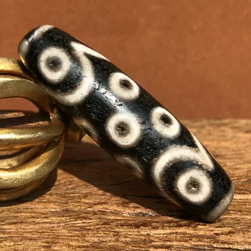 老天珠 15眼天珠 十五眼天珠-十五眼天