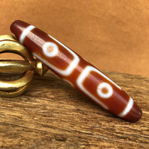 Natural Tibetan Tianzhu Tibetan six-eyed Tianzhu genuine to pure agate chalcedony pulp oil weathering