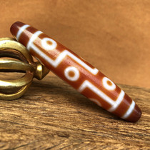 Natural Tibetan Tianzhu Tibetan nine-eyed Tianzhu genuine to pure agate chalcedony pulp oil weathering