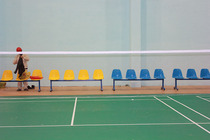 Indoor Basketball court Badminton Court Tennis court Volleyball court seat Referee chair Bench