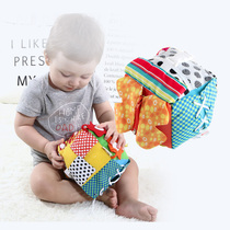 Early education childrens educational toys life cognition simulation practice hand-eye exercise button zipper shoelace building wooden cloth ball