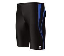 Clearance special professional swimming trunks mens five-point flat corner quick-drying large size competitive swimming trunks TYR new anti-chlorine