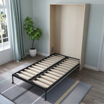 Multifunctional invisible bed hardware accessories automatic foot front flip board wall cabinet bed frame save space Murphy bed folding