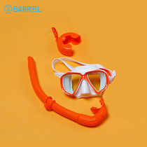 BARREL Korea imported portable free diving snorkeling swimming silicone hose underwater dry breathing tube