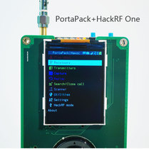 PortaPack H1 HackRF One control SDR Radio full function radio transceiver