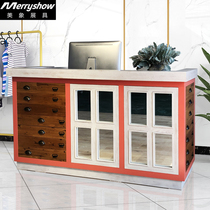 Beauty Womens Clothing Store Cashier Shop Creative Clothing Store Cashier Table Beauty Salon Bar Counter Front Desk Reception Desk
