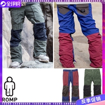 ROMP Korean assault pants mens and womens winter waterproof mens windproof ski mountaineering pants stitching ski pants