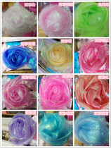 Colorful rhythmic gymnastics gauze towel rhythmic gymnastics gauze scarf 1m * 1 5m can be customized