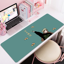 Vigor girl super large mouse pad small cartoon cute table pad creative fairy wash hipster writing pad