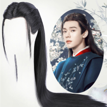 Costume style Hanfu COS modeling wig Full head cover Wenke Bank Zhou Zishu hand hook wig Shanhe-Ling hair cover