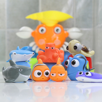 Nemo animal doll soft rubber house toy diving equipment follower game water doll clown fish