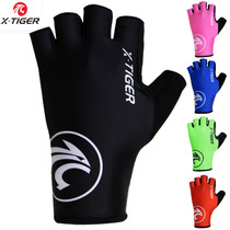 XTIGER Cross-Border Bicycle Gloves Semi-Finger Silicone Gloves Bicycle Equipment
