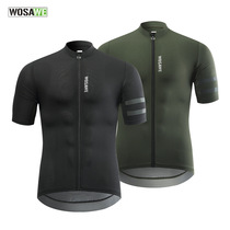 WOSAWE Cycling Dry Dry Breakthrough Short Sleeves Outdoor Short-Sleeve Short-Sleeve Short-Color Reflective Running Costume