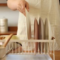 Unusual but not a house Japanese wrought iron dishes storage drain rack kitchen bowl storage rack drain basket