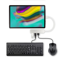 Type-C docking station Samsung Tab S6 converter Lite tablet usb keyboard mouse