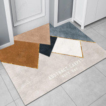 Home entrance door Entrance door mat Doormat Bedroom Kitchen step foot non-slip floor mat Bathroom Bathroom entrance
