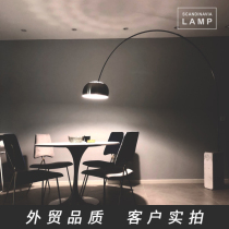  Designer living room fishing lamp Floor lamp Italian modern minimalist study villa exhibition hall marble sofa lamp