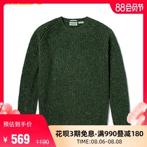 Timberland Mens Outdoor Casual Wool Blended Round Neck Sweater) A1ZSK