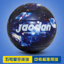 No. 5 volleyball high school entrance examination special Hard Row training competition volleyball female cute Starry Sky junior high school students