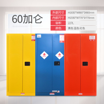 Mingding 60 gallon stainless steel explosion-proof cabinet Industrial chemicals safety cabinet fireproof explosion-proof box Dangerous goods storage cabinet