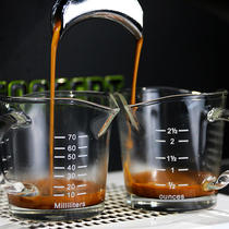 Coffee measuring cup Coffee Ans Cup oz scale glass measuring cup household food grade concentrated measuring cup with graduated ml