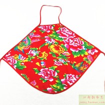  Northeast big flower adult belly bib National style Yangge two-person bib men and women sexy halter neck festive funny performance