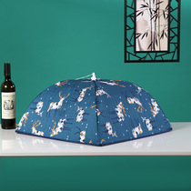 Household thermal cover food cover dustproof foldable table cover winter heat preservation food cover thick food cover