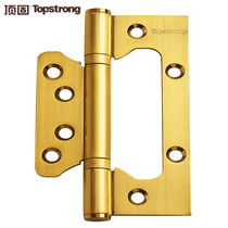 Top solid stainless steel child hinge 4 inch 5 inch 3mm wooden door no slotting eccentric butterfly hinge one piece clearance price