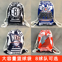 Clippers Basketball Lakers bag Basketball bag Ball bag Student portable basketball bag Training bag Shoulder multi-function drawstring