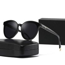 GM anti-UV sunglasses for men and women round polarized sunglasses small face thin 2021 Korean version V brand sunglasses