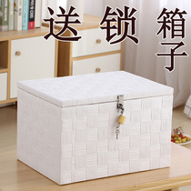 Lockable storage box Lockable storage box Lockable storage box Password lock Large capacity storage box Storage box