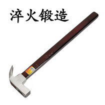 Horn hammer piglet Mark woodworking hammer steel hammer hammer hammer hammer hammer hammer hammer head nail round head square head with magnetic wooden handle hammer