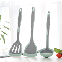 Japanese silicone spatula set household high temperature resistant non-stick pan special kitchen utensils long handle stir-fry spatula spoon spatula
