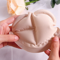 Walting underwear pad chest pad insert inflatable pad gathered thickened non-sponge silicone bra pad bra pad thin