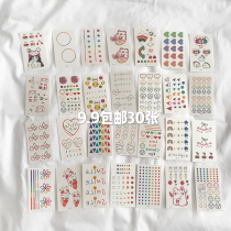 I heard that very hot ins Wind color tattoo stickers girlfriends tattoo stickers Yayfeng decorative tattoo stickers