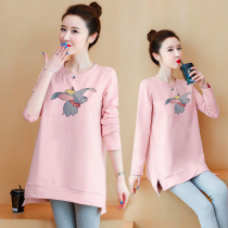 Tennis Red Pregnant Woman Autumn Dress Blouse Women Pregnancy Woman Dress Summer Clothing Suit 2020 Early autumn Liondress Fashion Style Loose T-shirt