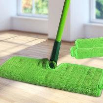 Large household magnetic double-sided flat mop mop floor mop floor dust absorbent wood floor artifact mop