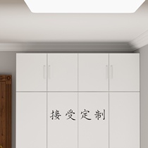 Customized wardrobe upper cabinet wall hanging cabinet bedroom locker balcony wall cabinet living room floor cabinet storage