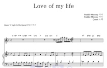 Queen Love Of My Life (1999) - Piano Piano Vocals