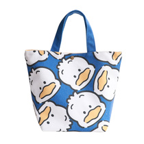 totu cartoon duck lunch bag Japanese lunch box bag super large lunch bag canvas bag student bag handbag