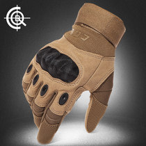 CQB Outdoor Tactical Gloves Men's Full Finger Gloves O Special Forces Anti-skid Combat Gloves Cut Fighting Winter
