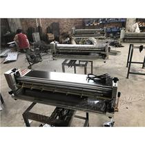 Application of Stainless Steel Corrugated Board Coater Desktop adjustable speed single-sided papermaker 720mm jelly glue over