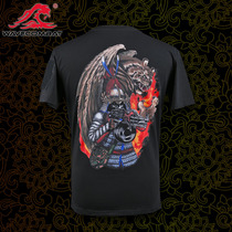  Tide Junwu “Big dragon Kingsguard  upgraded version of the T-shirt sports cultural shirt casual T-shirt round neck