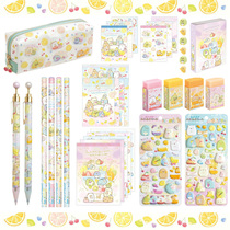 Japan SAN-X Corner Bio Summer Fruit Series Pencil Rubber Folder Pen Cap